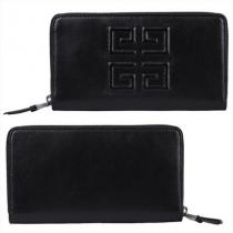 GIVENCHY ブランド 偽物 通販 18AW 4G emBOSS ブランドコピー商品ed ラウンドファスナー長財布_BLACK iwgoods.com:69by17