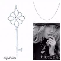 日本未入荷★ブランドコピー通販 Tiffany Keys★Knot Key Pendant in silver iwgoods.com:smkizm