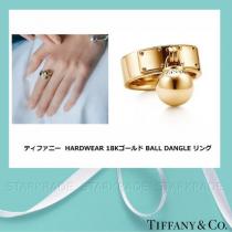 [コピー商品 通販 Tiffany] ティファニー ブランド コピー HARDWEAR 18K Gold Ball Dangle リング iwgoods.com:4vz1tt