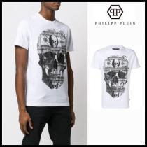 ◆PHILIPP PLEIN ブランド コピー◆ ﻿コピー品 スカルTシャツ  MTK3000 PJY 002 N01 iwgoods.com:13ctru