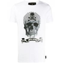 ∞∞PHILIPP PLEIN コピー品∞∞ スカル プリント Tシャツ iwgoods.com:f33vpg