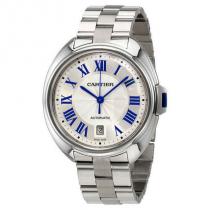 破格値 CARTIER ブランドコピー通販(カルティエ コピー商品 通販) Cle Automatic Silver Men's Watch iwgoods.com:2xm7i5