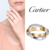 送料込‐CARTIER スーパーコピー 代引★LOVE RING：ダイヤモンド 18K カルティエ ブランド コピー iwgoods.com:chc23x