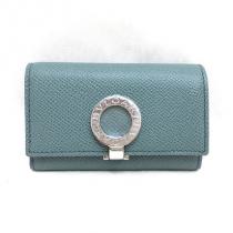 BVLGARI ブランドコピー通販 ブルガリ 偽ブランド 285211 グレインレザー キーケース グリーン系 iwgoods.com:q7rpkp