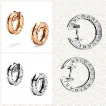 BVLGARI 激安コピー 345582 OR855539 B.zero1 small hoop earrings 18k WG iwgoods.com:j3ov44