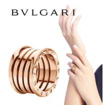 【BVLGARI 偽ブランド】ビーゼロワン　１８Kピンクゴールドリング iwgoods.com:ufyq83