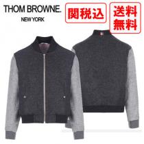 関税・送料込 THOM BROWNE 偽ブランド シェットランドウールジャケット iwgoods.com:aclnak