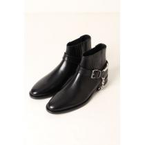 BALMAIN 偽ブランド バルマン ブランドコピー商品 BHR SHOES BOOTS LEATHER CHAIN iwgoods.com:e1w1nh