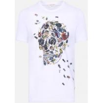 【mcqueen 激安スーパーコピー】SKULL BEETLE CLUSTER JERSEY T-SHIRT iwgoods.com:uu28x1