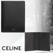 CELINE 偽物 ブランド 販売 セリーヌ ブランドコピー通販  * パスポート カバー カーフスキン ブラック iwgoods.com:opqzxb