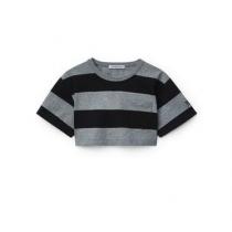 送料 関税込み Alexander WANG コピー品 wash go striped top black iwgoods.com:oa1ain