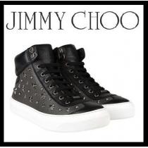 関税込！JIMMY CHOO ブランド コピー　ARGYLE スタッズ　スニーカー　国内発 iwgoods.com:m16nja