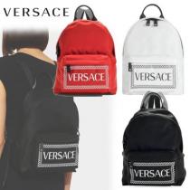 VERSACE ブランドコピー通販◆90sヴィンテージ ロゴ 軽量ナイロン バックパック 3色 iwgoods.com:5zen7b