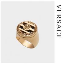 ☆VERSACE ブランドコピー☆3D Greek Key Medusa ゴールド リング iwgoods.com:zln0pi