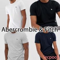 ◆Abercrombie & Fitch ブランド コピー◆ クルーネック ロゴTシャツ/白 黒 紺 灰 iwgoods.com:zdfmwx