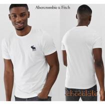 Abercrombie & Fitch コピーブランド*ロゴTシャツ/White 偽ブランド iwgoods.com:th943e