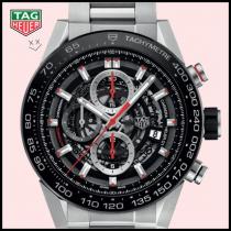 【TAG HEUER 偽ブランド】特価★ カレラ キャリバー ホイヤー01  ブラック iwgoods.com:xmb086