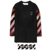 【Off-White 激安スーパーコピー】Diag ニット ワンピース iwgoods.com:rxexom