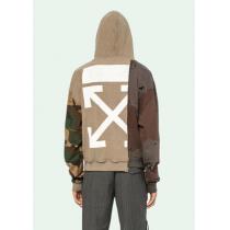 即発 OFF White ブランドコピー商品 18FW ARROW RECONSTRUCTURED CAMO HOODIE PARKA iwgoods.com:8w9dt9