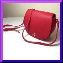 [国内即発]Vivienne WESTWOOD スーパーコピー★CROSSBODY レザーポシェット RED iwgoods.com:z7jbi6