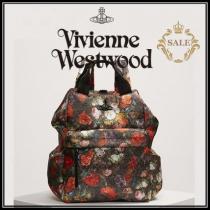 19SS★Vivienne WESTWOOD ブランドコピー通販◆フラワー柄☆LARGEバックパック iwgoods.com:smbxrv