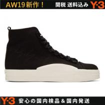 国内発[Y-3 偽物 ブランド 販売]  スニーカー レディース 靴 Yuben ミッド ブラック iwgoods.com:xy7ftt