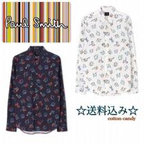 ◎国内発送PaulSmith コピー品 Impasto Floral プリントシャツ◎ iwgoods.com:gkpswj