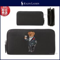 国内即発 Ralph Lauren 激安スーパーコピー ポロベアー レザー ラウンドジップ長財布 iwgoods.com:nd12y2