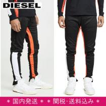 人気！DIESEL ブランド 偽物 通販★スリムフィット サイドライントラックパンツ iwgoods.com:mpstix