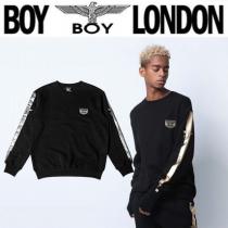 BOY LONDON コピー商品 通販(ボーイロンドン 偽物 ブランド 販売)★テープ袖スウェットシャツ 2色 iwgoods.com:4vl2vk