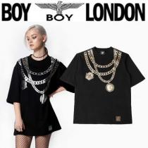 ☆BOY LONDON 偽ブランド(ボーイロンドン コピーブランド)☆ストリート7分袖ワンピース2色 iwgoods.com:h2ha9c