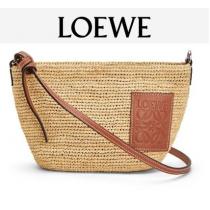 LOEWE ブランドコピー☆ナチュラルRaffiaポシェットバッグ☆ iwgoods.com:o51r8h