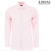 Z Zegna スーパーコピー 代引　Striped Cotton Shirt iwgoods.com:m0qlb7