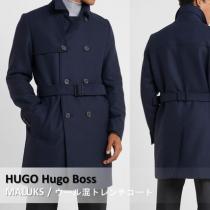 HUGO Hugo BOSS コピー商品 通販 :: MALUKS ウール/カシミア混トレンチコート iwgoods.com:c33m6g