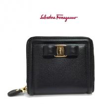 Salvatore FERRAGAMO ブランド コピー 22-D156 0683537 NERO 財布 CALF (新品) iwgoods.com:lqet9b