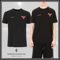 Marcelo Burlon ブランド コピー マルセロバーロン 偽物 ブランド 販売 Chicago Bulls Tシャツ 19SS iwgoods.com:o6v4he