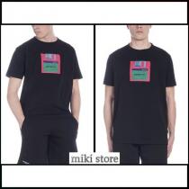 【Marcelo Burlon ブランドコピー - county of milan】 'floppy'Tシャツ iwgoods.com:chcpcy
