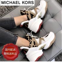 国内発送*関送込*MICHAEL Michael Kors ブランドコピー*レオパードスニーカー iwgoods.com:3ay6pu