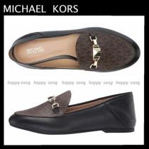 MICHAEL Kors ブランド 偽物 通販★MKシグネチャーロゴ ローファー iwgoods.com:g6jzlc