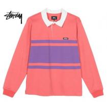 ★米国発/送関込*STUSSY ブランドコピー通販*新作*STANLEYラグビーポロシャツ/RD★ iwgoods.com:0fq5ju