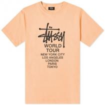 ★STUSSY スーパーコピー★ PIGMENT DYED TOUR Tシャツ  関税込★ iwgoods.com:koo04v