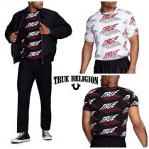 TRUE RELIGION TRUE シャドウ 半袖ロゴTシャツ メンズ XS〜3XL iwgoods.com:yh4256