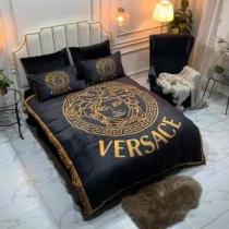 安眠できる寝具セット シングル ヴェルサーチ 激安 VERSACE EMBROIDERED MEDUSA 布団カバーセット 使いやすい オシャレ 人気 iwgoods.com Ljieyi