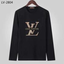 王道級2021秋冬新作発売 雑誌掲載で早くも話題の秋冬新作 ルイ ヴィトン LOUIS VUITTON 長袖Tシャツ 2色可選 iwgoods.com KPzW1n