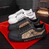 フィリッププレイン スニーカー コピー 上品でカジュアルな雰囲気に メンズ PHILIPP PLEIN ブラック ホワイト ブランド 格安 iwgoods.com TzGXfy