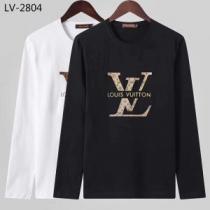2021秋冬トレンドデザイン 人気ファッション雑誌でも掲載 ルイ ヴィトン LOUIS VUITTON 長袖Tシャツ 2色可選 iwgoods.com neKn4z