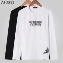 アルマーニ ARMANI 長袖Tシャツ 2色可選 今年らしい新しい人気色 2021秋のファッショントレンドはこれ iwgoods.com 8LjaeC