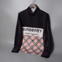 シャツ メンズ Burberry 個性的なスタイルに最適 限定通販 バーバリー コピー 服 ブラック ホワイト ロゴ入り カジュアル 激安 iwgoods.com jimK1n