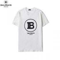 20SS☆送料込 半袖Tシャツ2色可選 今年の春トレンド バルマン BALMAIN 普段のファッション iwgoods.com aWry4D