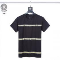 3色可選 着こなしを楽しむ ヴェルサーチ VERSACE 半袖Tシャツ 2020年春夏コレクション iwgoods.com riuemm